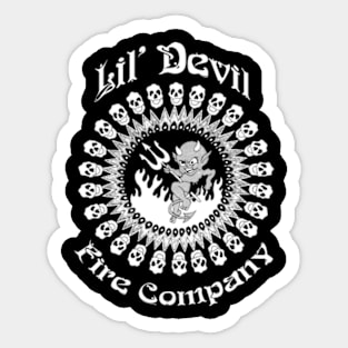 Lil' Devil Fire Company Sticker